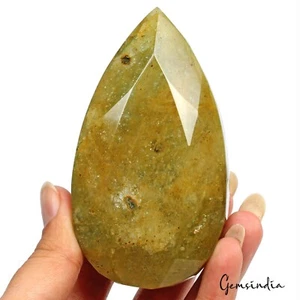 1430 Ct Natural Untreated Yellow Beryl Pear Faceted Earth Mined Museum Size Gems - Picture 1 of 5