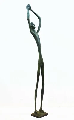 Lanzador de Discos Atleta Estatua de Bronce Escultura - Juegos Olímpicos - Discobolus Foto 1 de 4