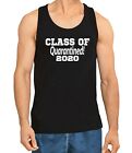 Men's Class Of 2020 Quarantined V753 Black Tank Top T-Shirt 19 Covid High School
