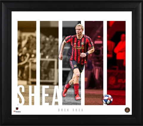 Brek Shea Atlanta United FC Framed 15x17 Player Panel Collage Cover
