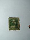 Vintage US 2 Cent George Washington 1 cent Stamp |  Green  ~Very Fine~  