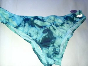 Victoria Secret VS PINK Gym To Swim Ruched Back Bikini Bottoms Tropical XL tie - Picture 1 of 11