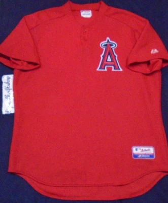 Anaheim Los Angeles Angels MLB Authentic Collection Majestic Batting Jersey XL - Image 1 of 3