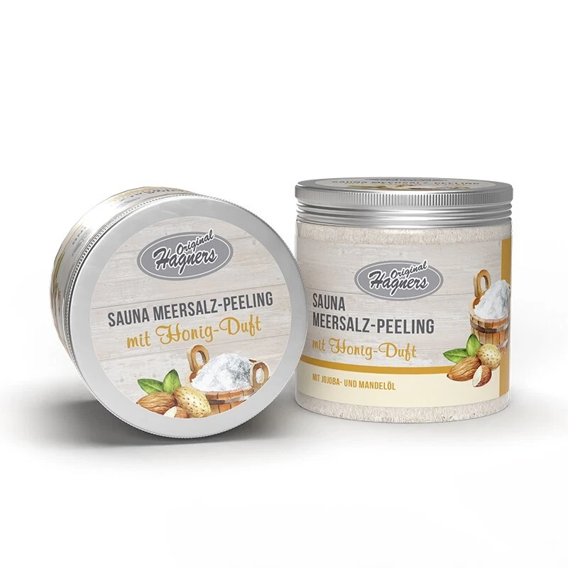 Original Hagners Sauna Meersalz-Peeling Honig & Mandel 200 g Art.-Nr.: 0287