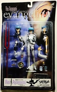 Figura de acción Kaiyodo Neon Genesis Evangelion Rei Ayanami 7" de colección 2000 *NUEVA* - Imagen 1 de 2