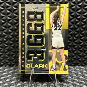 2024 Panini Caitlin Clark Collection Record Breaker "3,668" Caitlin Clark #RB-CC - Picture 1 of 2