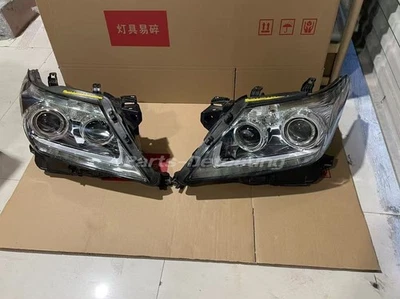 Front Left & Right LED HeadLight Lamps DRL Housing For 2012-2015 Lexus LX570 - Image 1 of 4