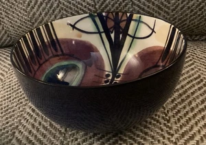 Aluminia Faience Danish Modern Rice Bowl Royal Copenhagen Inge-Lise Kofoed - Picture 1 of 4