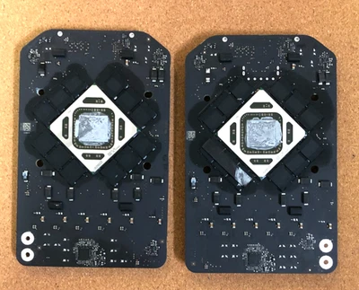 Coppia di schede video originali AMD FirePro D500 3 GB A&B per Mac Pro A1481 - Immagine 1 di 4