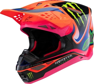 Alpinestars Supertech M10 Deegan MX Offroad Helmet Pink - Image 1 of 4