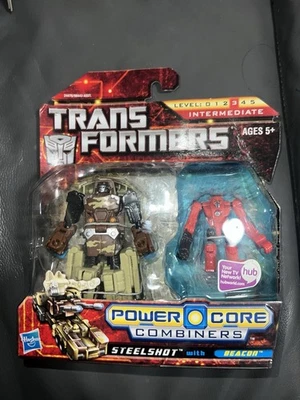 New Transformers Power Core Combiners STEELSHOT W Beacon 2010 - Image 1 of 4
