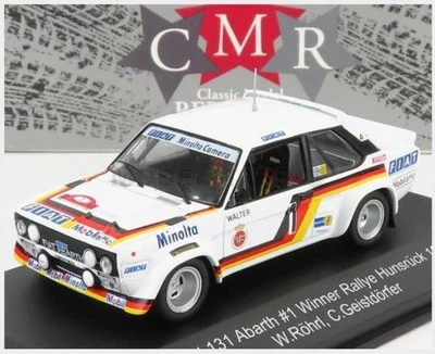 CMR WRC019 FIAT - 131 ABARTH N 1 WINNER RALLY HUNSRUCK 1979 W.ROHRL - C.GEISTDOR - Immagine 1 di 2