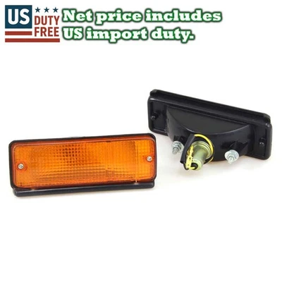 Par de luces giratorias de estacionamiento para 79-87 Toyota Corolla E70 KE70 KE72 KE75 TE71 72 Foto 1 de 4