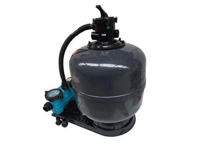 Sandfilteranlage Poolfilter Polyester FU CTP 450 Pool 40 m³ Pumpe Sandfilter - Bild 1 von 4