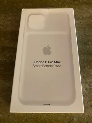 Genuine Apple iPhone 11 PRO MAX Smart Battery Case White NEW SEALED - Image 1 of 4