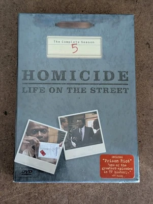 Homicide: Life on the Street - The Complete Season 5 (DVD, 2004, 6-Disc Set) NEW Foto 1 de 4