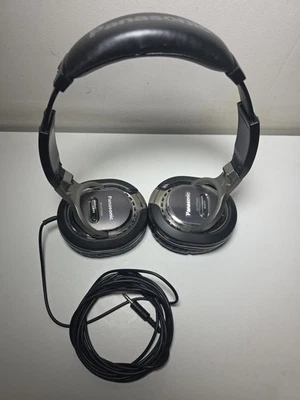 Auriculares de estudio Panasonic RP-HTF600 sobre la oreja con cable muy buen estado probado trabajo Foto 1 de 4