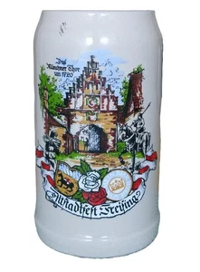Bierkrug Maßkrug FREISING Altstadtfest Münchner Thor MOY Hofbrauhaus - Bild 1 von 2