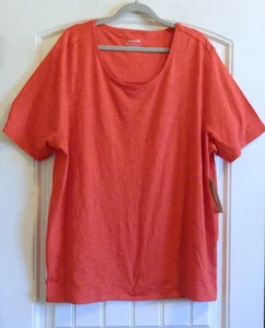 NWT's $39.50 Chico's The Ultimate Tee Women's Blouse Top T-Shirt SZ 4 XXL 2XL - Picture 1 of 3