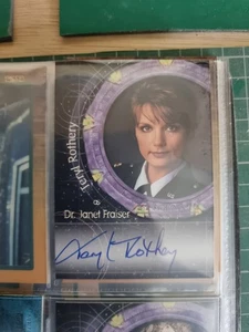Stargate SG-1 Premiere Edition 2001 Autograph A3 Teryl Rothery Dr Janet Fraiser - Picture 1 of 1