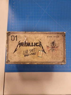Metallica Live Shit Binge Purge Box Set VHS Tape Collection Music Memorabilia - Image 1 of 4