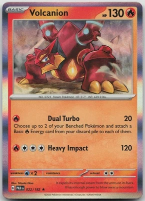 Volcanion 022/182 Rare SV04: Paradox Rift NM Holo - Image 1 of 2
