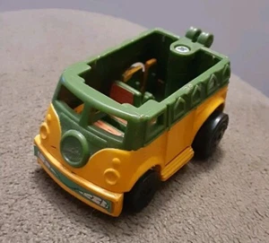 TMNT Mini Mutants Party Wagon Van Teenage Mutant Ninja Turtles (1994) micro Bus - Picture 1 of 4
