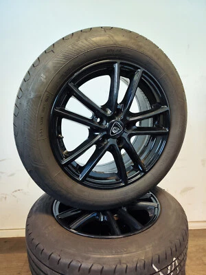 4 Sommerreifen 205/60R16 16"  Aluett Alufelgen KBA 50595 7Jx16 ET 40 - Bild 1 von 4