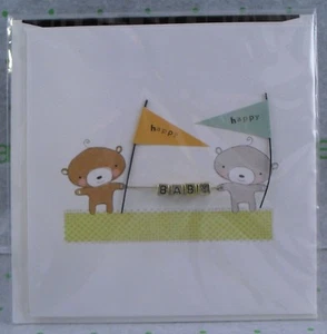 NEW BABY THEMED CONGRATULATIONS From TEN BAMBOO STUDIO PREMIUM GREETING CARDS - Picture 1 of 2