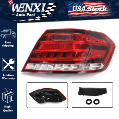 For 2014 Mercedes Benz E250 E350 E550 E63 AMG Sedan Tail Light Outer Right Side Foto 1 de 4
