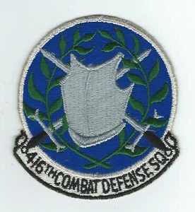 60s 416th COMBAT DEFENSE SQUADRON patch - Picture 1 of 2