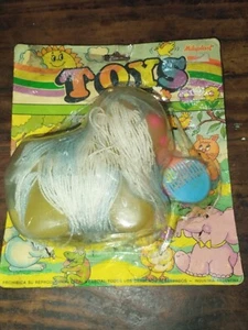 FIGURA DE GOMA ARGENTINA TIEMPO MLP PERRO CACHORRO AÑOS 80 RARA DE COLECCIÓN SIN USAR, EN CAJA - Imagen 1 de 7