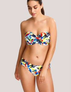 Panache Anya Riva Twist Bandeau Bikini Top SW1403 Floral Print - Picture 1 of 31
