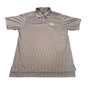 Adidas ClimaCool Mens Size M Ginn Sur Mer Classic Light Purple Golf Polo - Picture 1 of 13