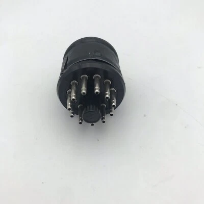 YAESU SOMMERKAMP FT-101 FT-101ZD FT277 FT-902 FT901 ACC SOCKET 11 Pin Stecker - Bild 1 von 4