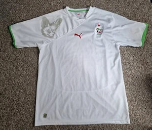 White ALGERIA National Football HOME Shirt Jersey - UK Size XL - EXTRA LARGE - Picture 1 of 4