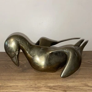 Dolbi Cashier Brass Seagull Sculpture 15” - Picture 1 of 7