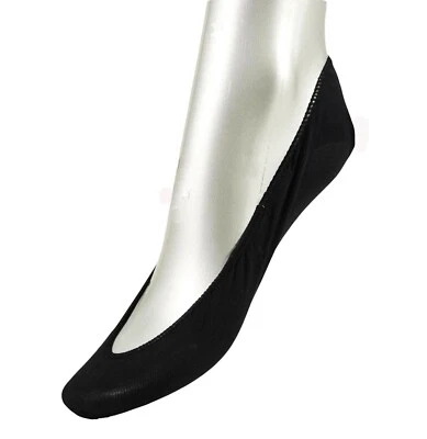 PRESTIGE - 3 PAIA - Salvapiede DONNA in morbidissima microfibra all’argento. - Immagine 1 di 4