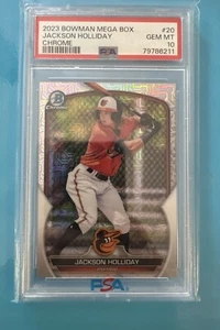 2023 Bowman Chrome Jackson Holliday ROOKIE Card #20 PSA 10 GEM MINT - Picture 1 of 1