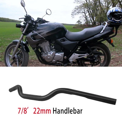 7/8" Motorcycle Handlebars For Honda CB125F CB190R CB250 CB500F CB650R CB400F Foto 1 de 4