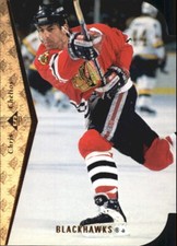 1994-95 (BLACKHAWKS) SP Die Cuts #23 Chris Chelios