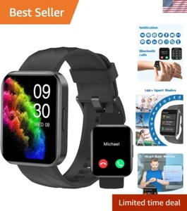 Multi-Functional Smartwatch with Custom Watch Faces & Bluetooth 5.2 - Unisex - Picture 1 of 10