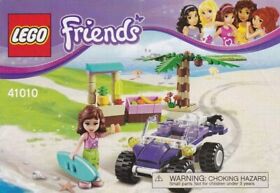 LEGO #41010 INSTRUCTION MANUAL ONLY Friends Olivias Beach Buggy