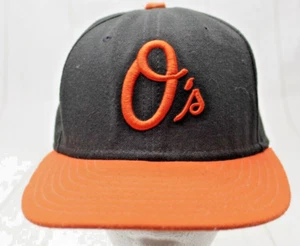 Baltimore Orioles MLB New Era On Field Sombrero Ajustado-Negro/Naranja Para hombres 7 3/8 - Imagen 1 de 9