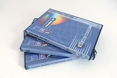 VTC Virtual Training Company 3 DVD’s: Apple Final Cut Pro 4, CSS2, SEO (2005-200 - Image 1 of 4