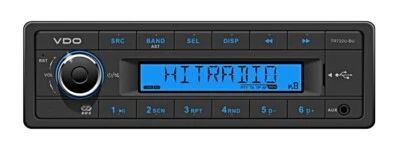 VDO RADIO USB MP3 WMA 24V Car TR722U-BU - Bild 1 von 3