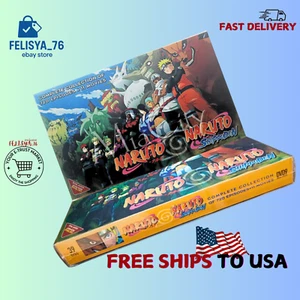 Naruto Shippudeen Complete Collection (1- 720 End)+ 11 Movies DVD English Dubbed - Picture 1 of 9