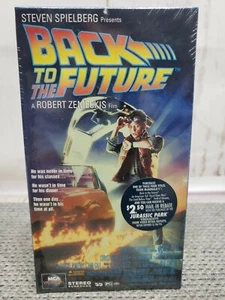 Back To The Future VHS McDonald’s Sealed New Promo Stickers MCA Watermarks - Picture 1 of 5