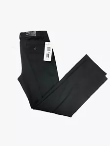 Hilary Radley Womens Straight Leg Dress Pants Black - Picture 1 of 2