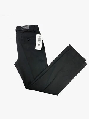 Pantalones de vestir Hilary Radley para mujer de pierna recta negros Foto 1 de 2